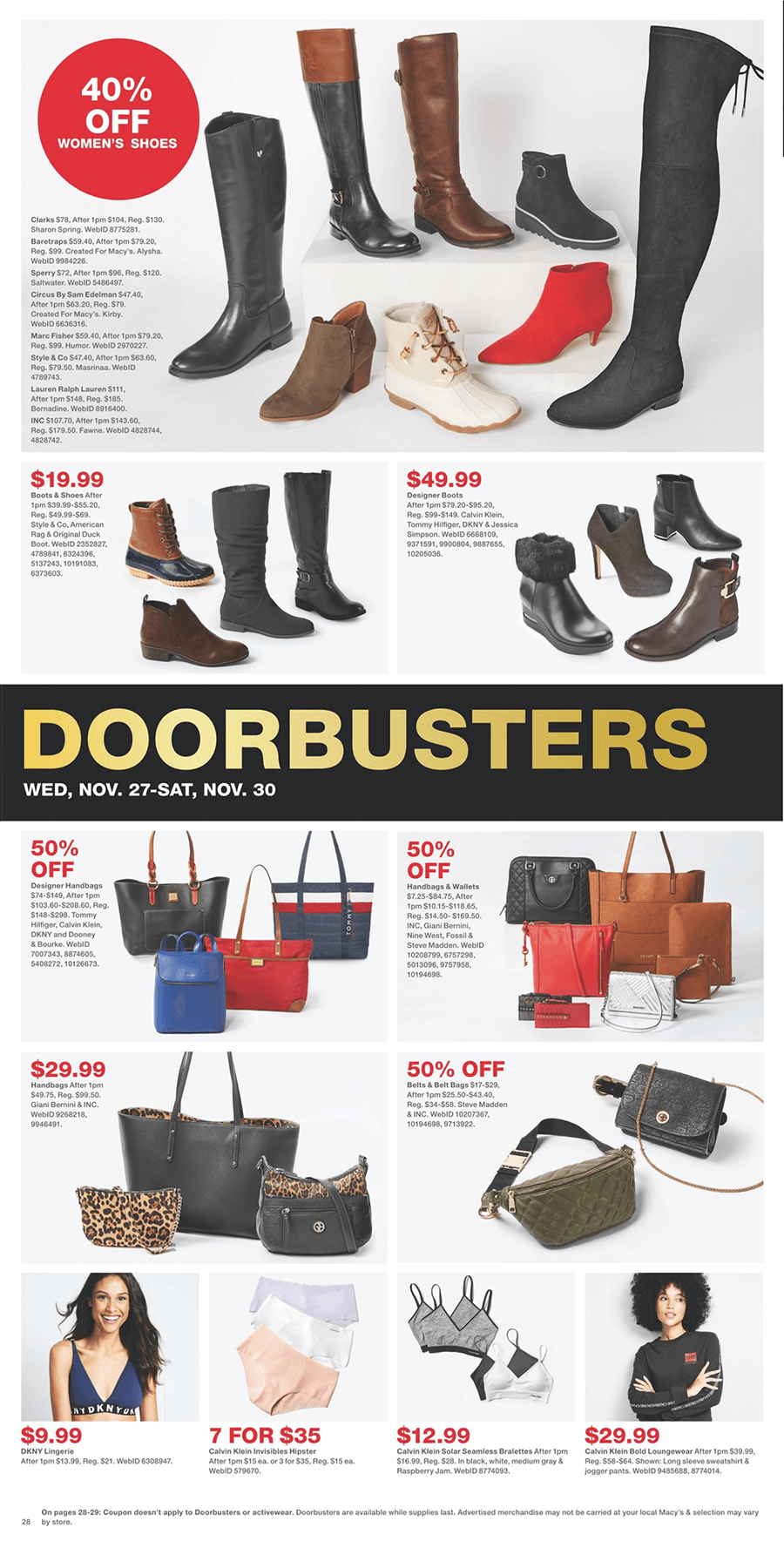 macy's black friday dresses