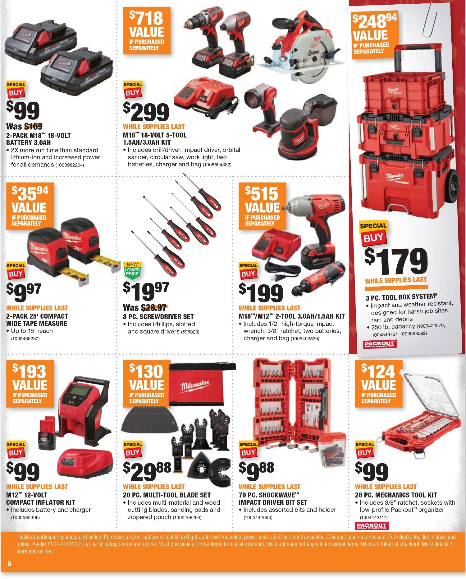 Home Depot 2020 Black Friday Ad Scan, Coupons and Offers