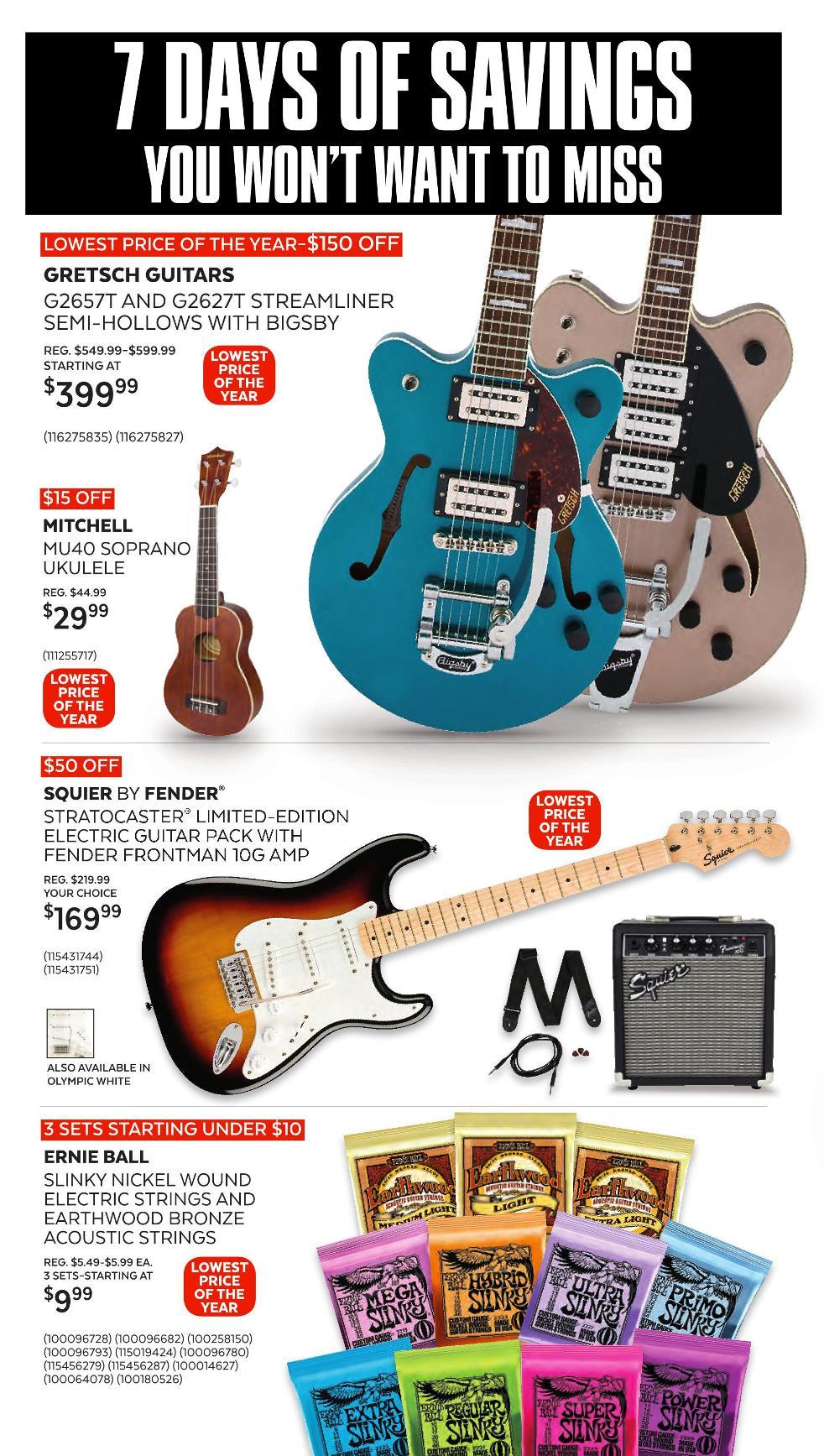 Guitar Center Black Friday 2020 Ad, Deals and Sales