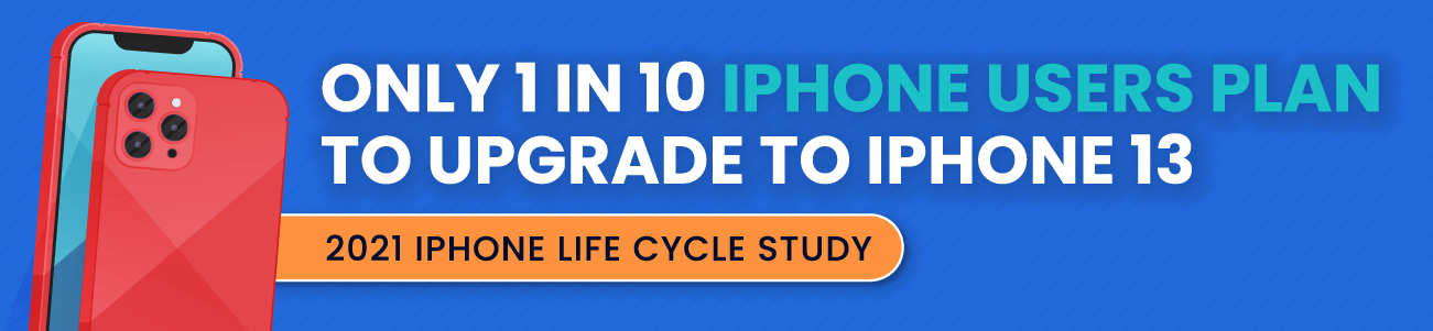 Ahead of Rumored iPhone 13 Launch, Only 10% of Current Users Plan to Upgrade