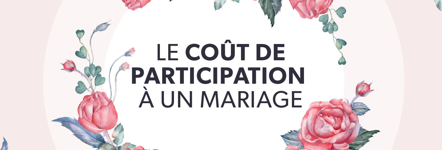 Participer à un mariage : combien ça coûte ?