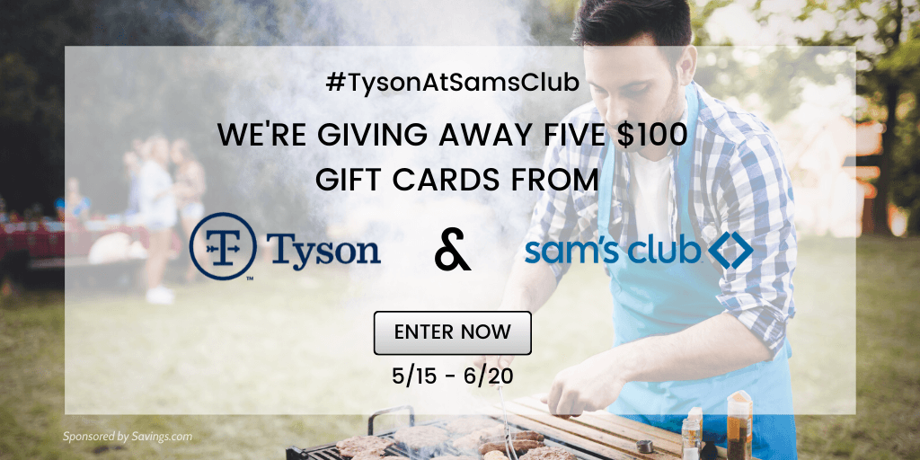 Win a $100 Sam's Club gift card! 