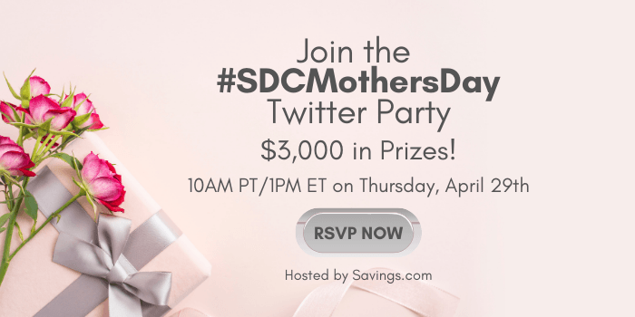 Join the #SDCMothersDay Twitter party!