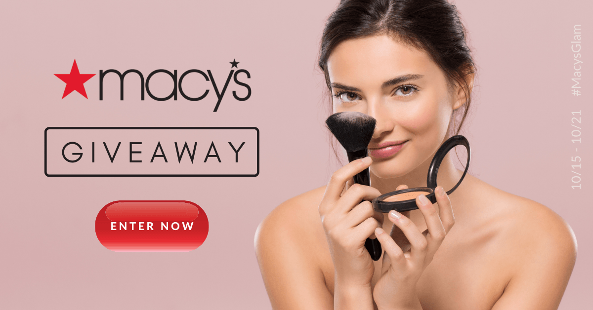 Win a $100 e-gift card to spend at Macy’s!